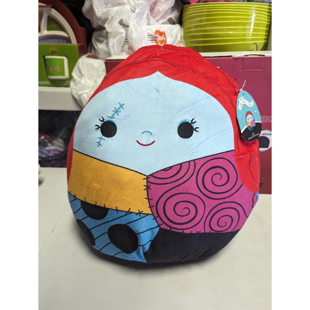 ✨DISNEY'S THE NIGHTMARE BEFORE CHRISTMAS SALLY SQUISHMALLOW 14" NEW WITH TAGS✨
